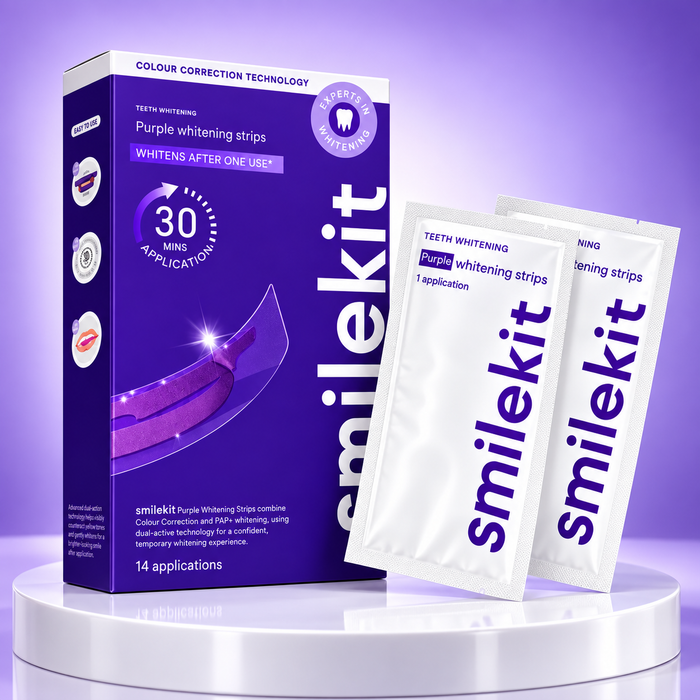 Smile Bright™ Purple Teeth Whitening Strips