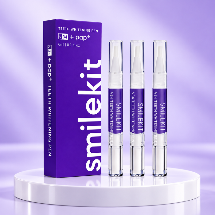 Smile Bright™ x3 Purple Teeth Whitening Pens