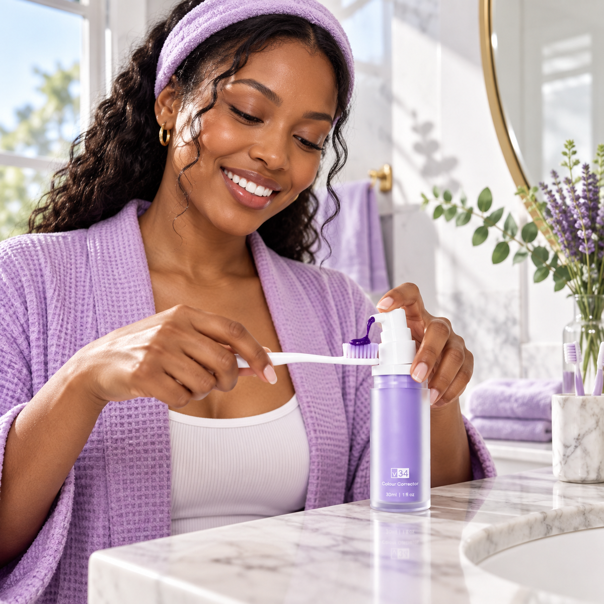Smile Bright™ Purple Whitening Toothpaste